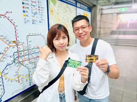 領著捷運旅遊票暢遊台北(圖片來源：臺北大眾捷運股份有限公司)