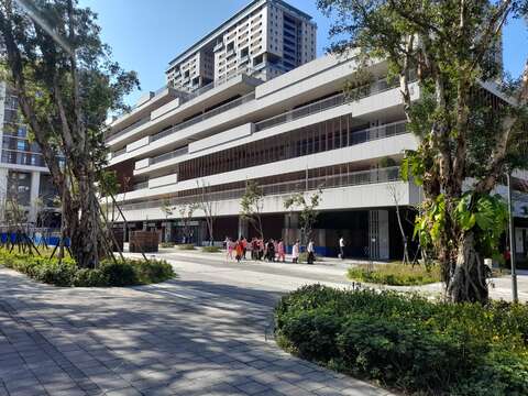 信義區行政中心(圖片來源：臺北市政府工務局大地工程處)