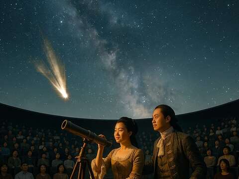星空劇《今晚，說個星星的故事》(圖片來源：臺北市立天文科學教育館)