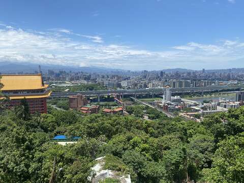 大稻埕煙火觀賞點(圖片來源:臺北市政府工務局大地工程處)