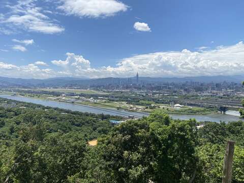 基隆河與101遠景(圖片來源:臺北市政府工務局大地工程處)