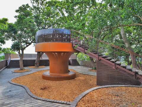 船的瞭望台(圖片來源:臺北市政府工務局大地工程處)