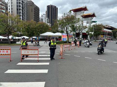 2025臺北溫泉季即將登場，光明路（磺港路至大業路）實施彈性交通管制（圖片來源：臺北市政府警察局北投分局）
