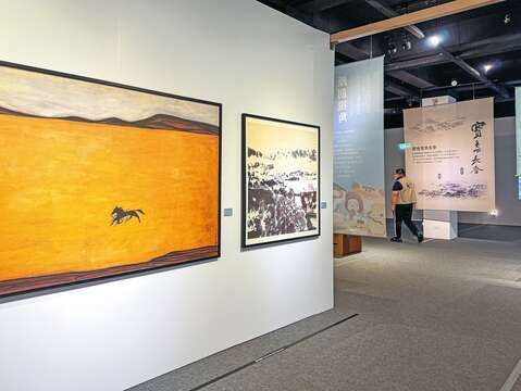 P06-09 廟宇文化-5 松山奉天宮與國立歷史博物館合作舉行「歷史神展開」特展,延續廟宇的文化教育功能。(攝影/楊彩成)