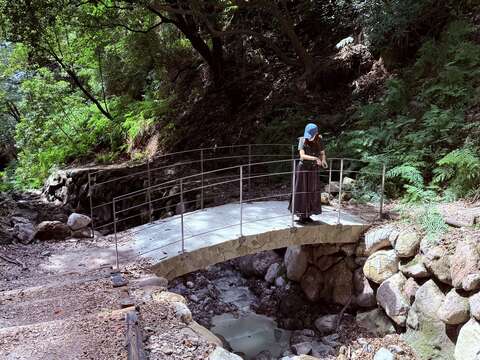 步道拱橋（圖片來源：臺北市政府工務局大地工程處）