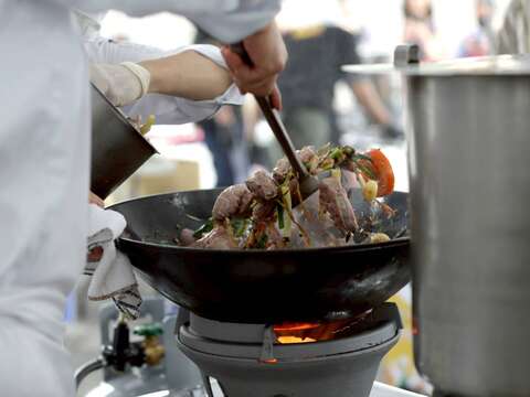 臺北國際牛肉麵節-競賽現場