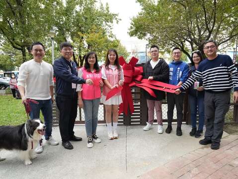 The Taipei City Animal Protection Office has Officially Launched the “Dunbei Park Dog Off-Leash Area” in Songshan District