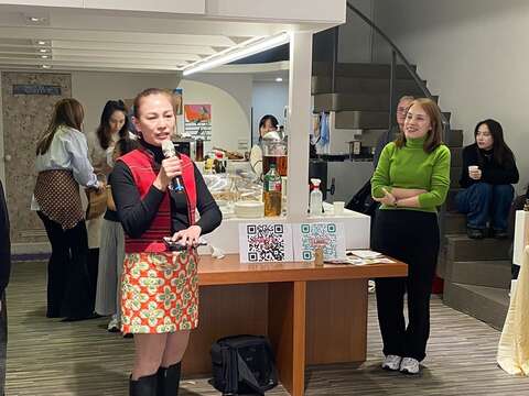 植光慢糧所開幕活動-北市原民會巴千·巴萬主委致詞 （圖片來源：臺北市政府原住民族事務委員會）