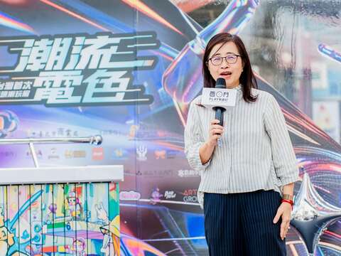 臺北市林奕華副市長致詞（圖片來源：臺北市商業處）
