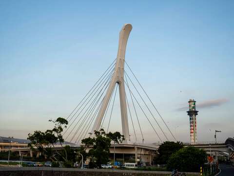 第八段社子大橋（圖片來源：臺北市政府工務局大地工程處）
