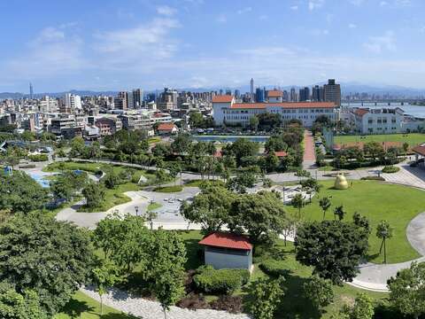 公園全景照片（圖片來源：臺北市政府工務局衛生下水道工程處）