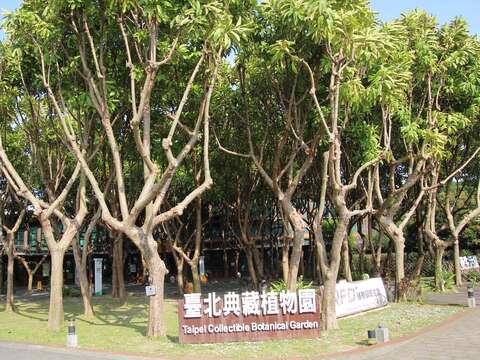 臺北典藏植物園位於花博新生園區的一隅。（圖片來源：臺北市政府工務局公園路燈工程管理處）