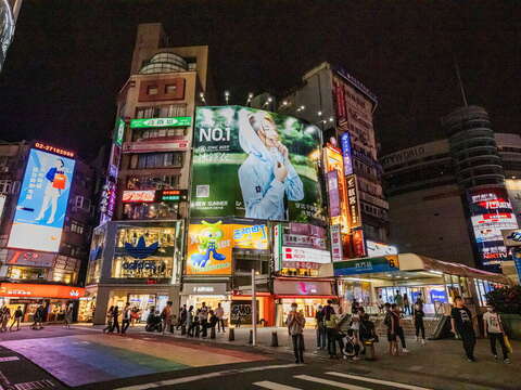 西門町（圖片來源：臺北市政府觀光傳播局）