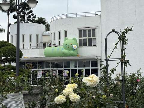 園丁喵喵（圖片來源：臺北市政府工務局公園路燈工程管理處）