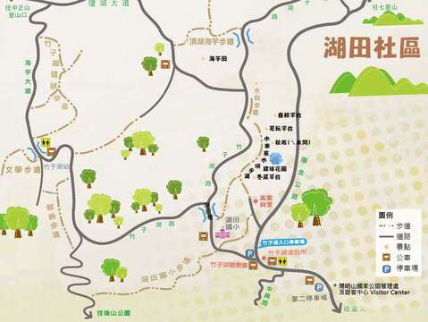 湖田社區地圖（圖片來源：臺北市政府工務局大地工程處）