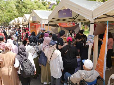「2026 Eid-al-Fitr in Taipei 同慶開齋 再聚臺北」吸引眾多民眾熱情參與。（圖片來源：臺北市政府觀光傳播局）