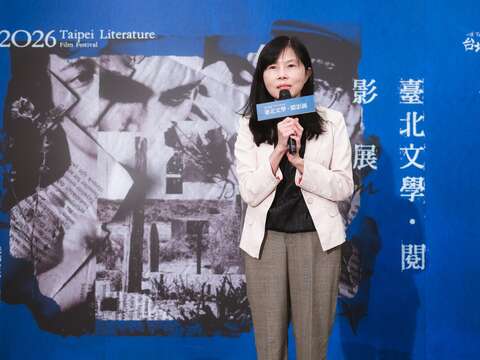 文化局副局長陳譽馨(圖片來源:臺北市政府文化局)
