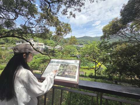 古錐埤告示牌（圖片來源：臺北市政府工務局大地工程處）