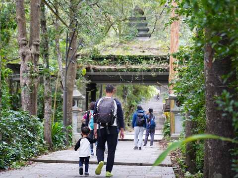 千階步道（圖片來源：臺北市政府工務局大地工程處）