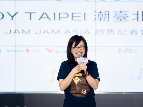 臺北市副市長林奕華（圖片來源：臺北市政府文化局）