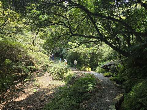 猴崁水圳步道-透水碎石步徑（圖片來源：臺北市政府工務局大地工程處