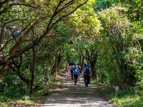 劍潭山步道(圖片來源:臺北市政府工務局大地工程處)