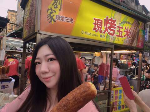 劉家現烤玉米（圖片來源：臺北市市場處）