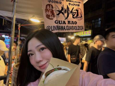 林媽媽刈包（圖片來源：臺北市市場處）