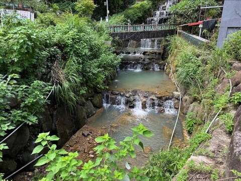 列管沉沙池DF046保全住戶週邊巡勘觀察點(圖片來源:臺北市政府工務局公園路燈工程管理處)