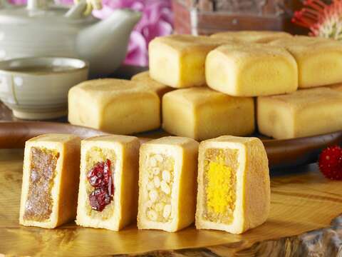 百年老店台北犁記的鳳梨酥擁有多種口味，是旅客心目中最經典的台北伴手禮之一。（圖／台北犁記提供）