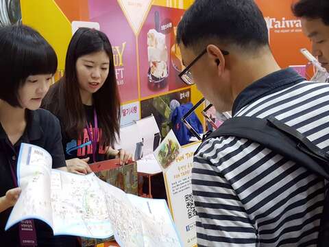 臺北市政府觀光傳播局赴首爾參加哈拿多樂國際旅遊博覽會推展臺北觀光
