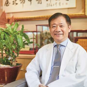 臺北市中醫師公會理事長林展弘相信台灣中醫醫療特色，將藉由世大運的舉辦成為世界矚目的焦點。（攝影／梁忠賢）