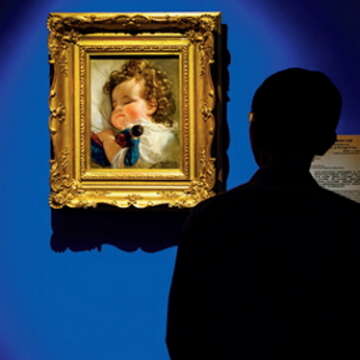 〈兩歲的列支敦士登公主瑪麗‧法蘭琪斯卡肖像〉。