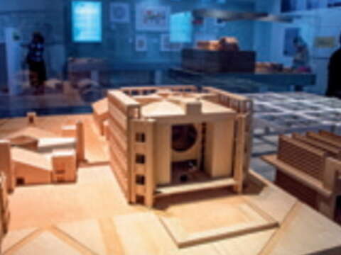 美國新罕夏布州艾克瑟特圖書館建築模型。
