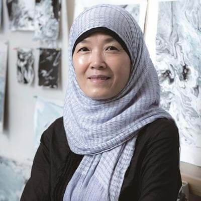 穆斯林畫家 張曼麗