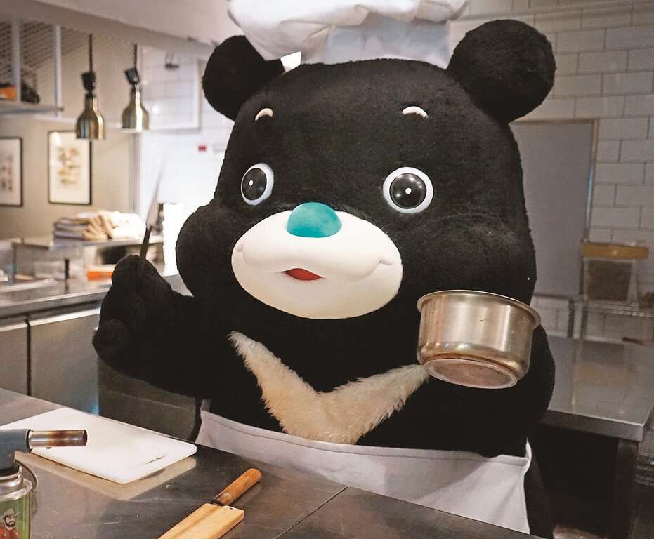 吉祥物熊赞