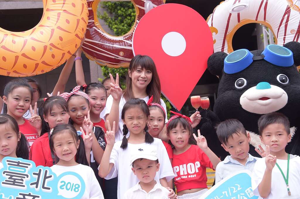 2018台北河岸童乐会首度以「熊赞水乐园」规划 14日起举行9天 6日上午9时开放第2阶段报名