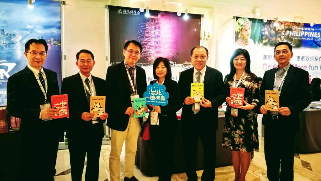 台北市观传局江春慧专门委员与邮轮业者相互交流共同推广邮轮观光