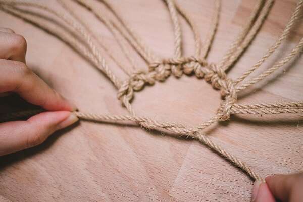 清涼提著走    DIY麻繩杯袋