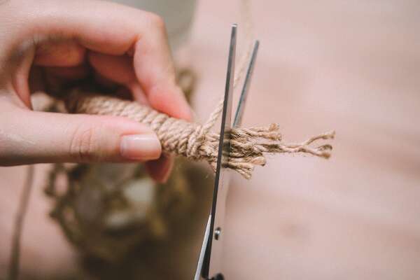 清涼提著走    DIY麻繩杯袋