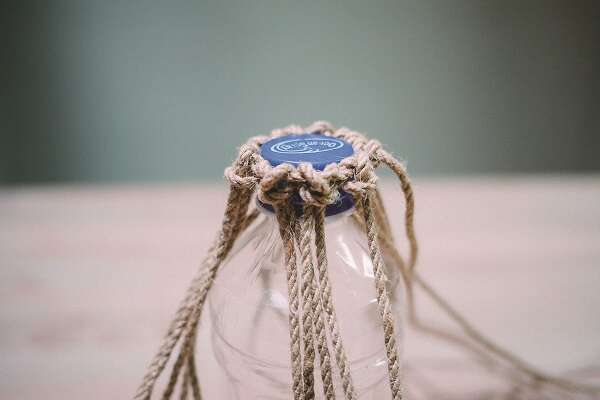 清涼提著走    DIY麻繩杯袋