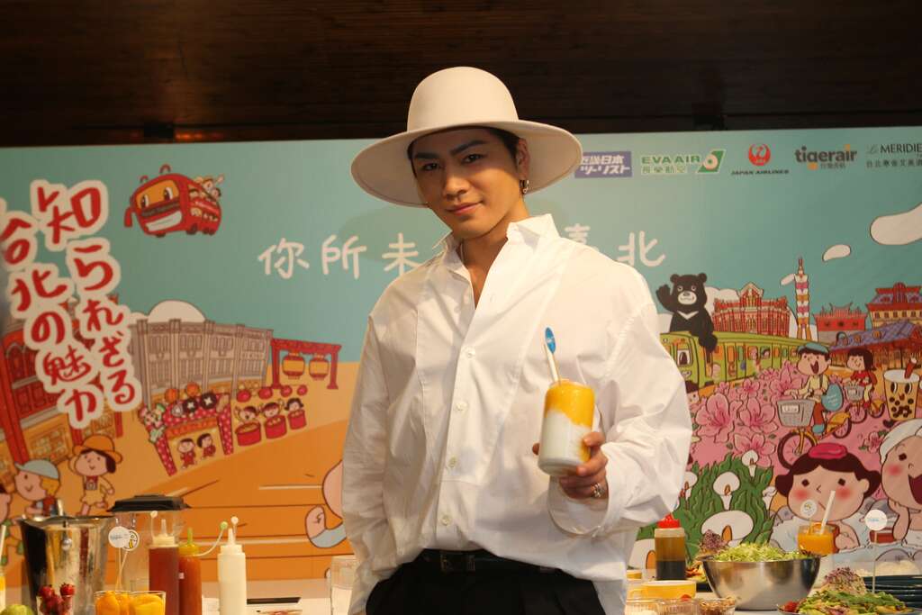 台北好きの登坂広臣氏、日本からの旅行客向けに台北の観光をPR。