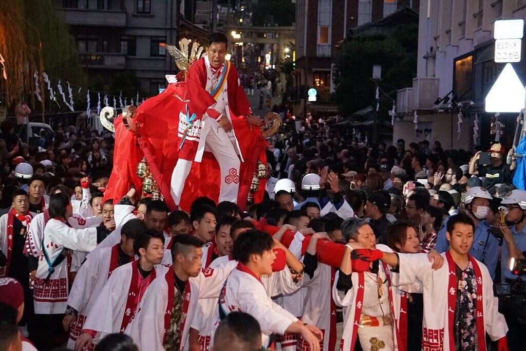 愛媛県松山市「撞轎祈福盛典」　熱いシーンが台北で再現