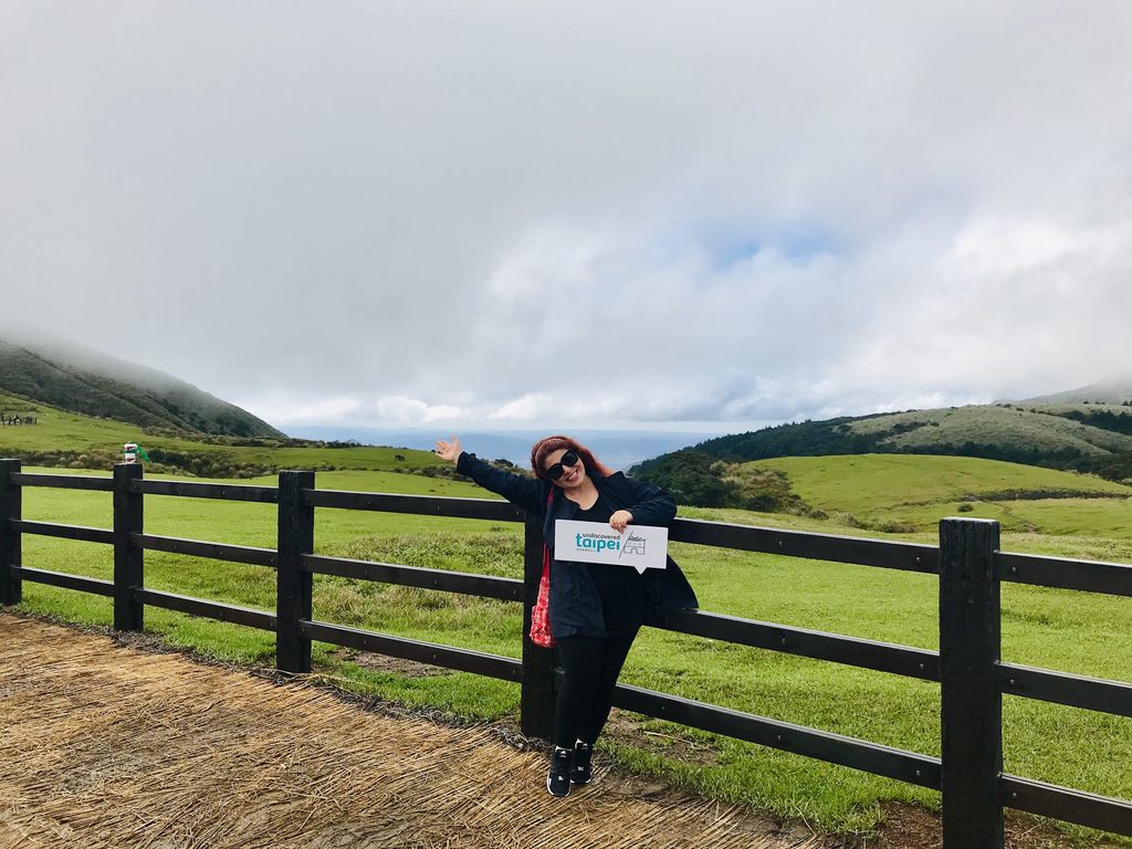 长居杜拜的Nasim_Javaheri非常喜爱下着微雨的阳明山，直呼开心