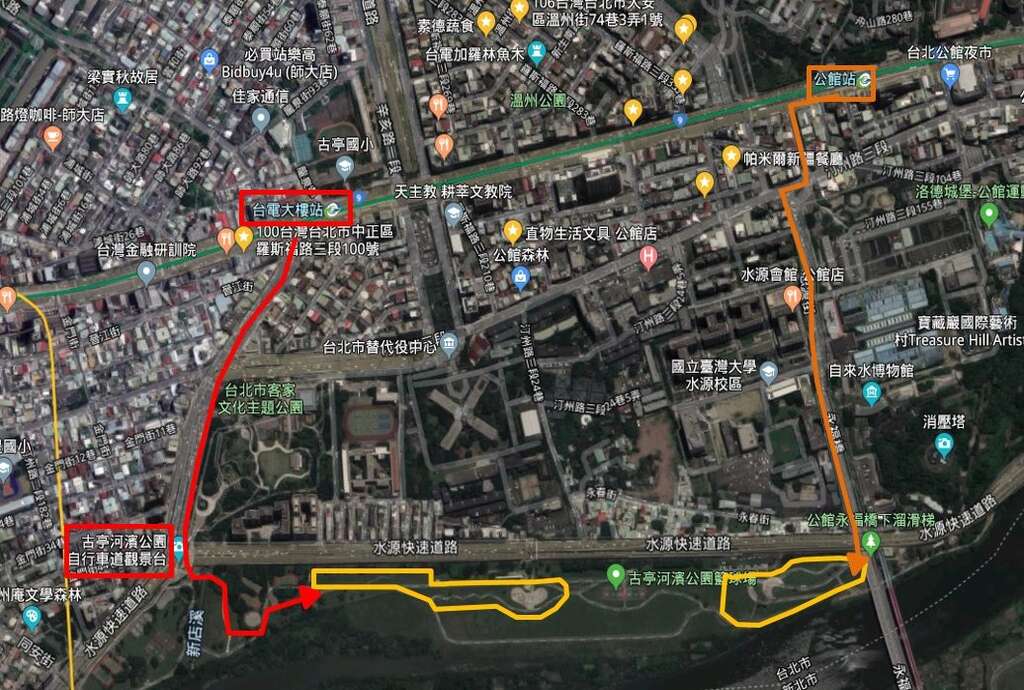 《觀山河濱公園花海》怎麼走