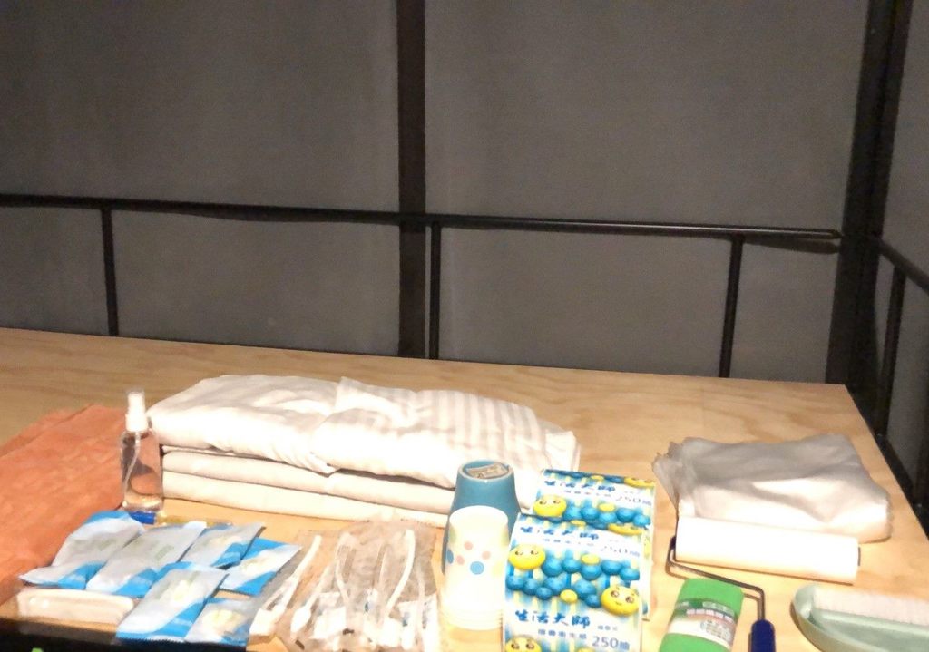 第5家防疫旅館業者備妥相關防疫用品