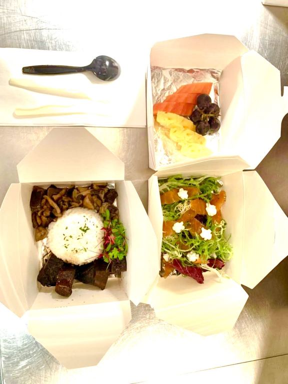 第6家防疫旅館提供米其林主廚準備各種美食