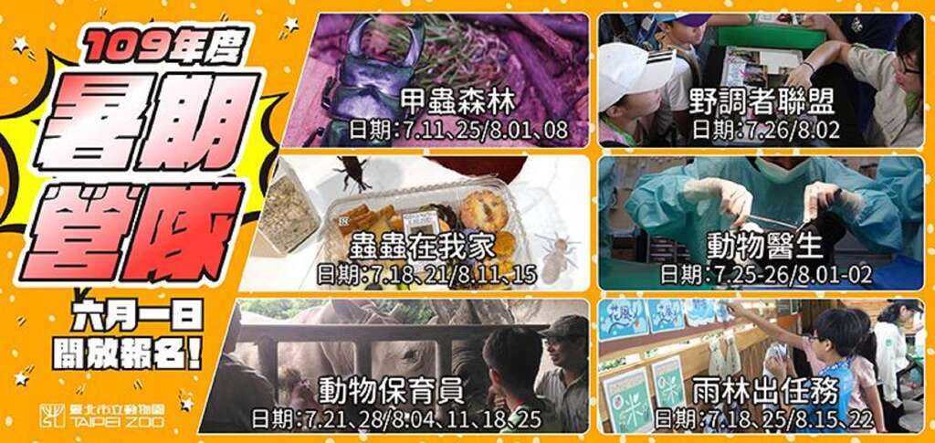 暑期营队6月1日起开放报名