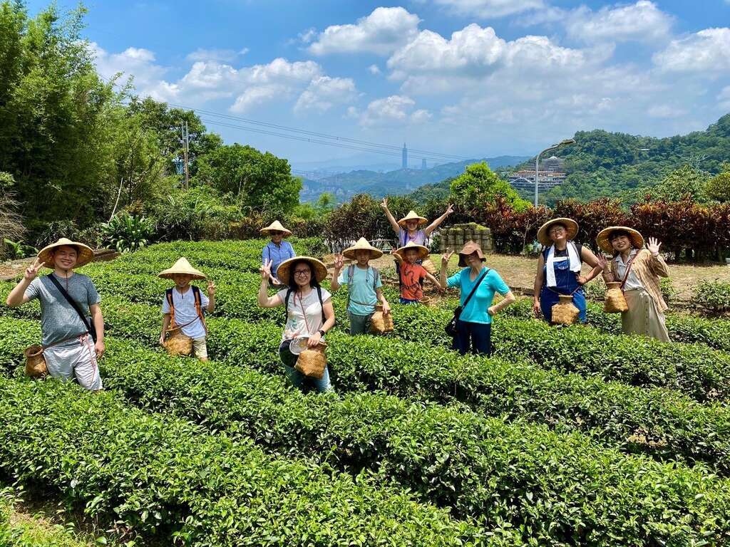 台北市农园合影