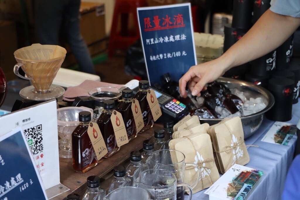 市集主题区店家贩售商品